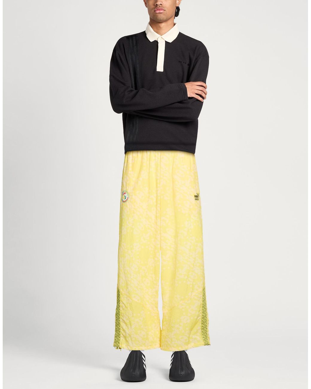 PUMA Yellow Trouser for men
