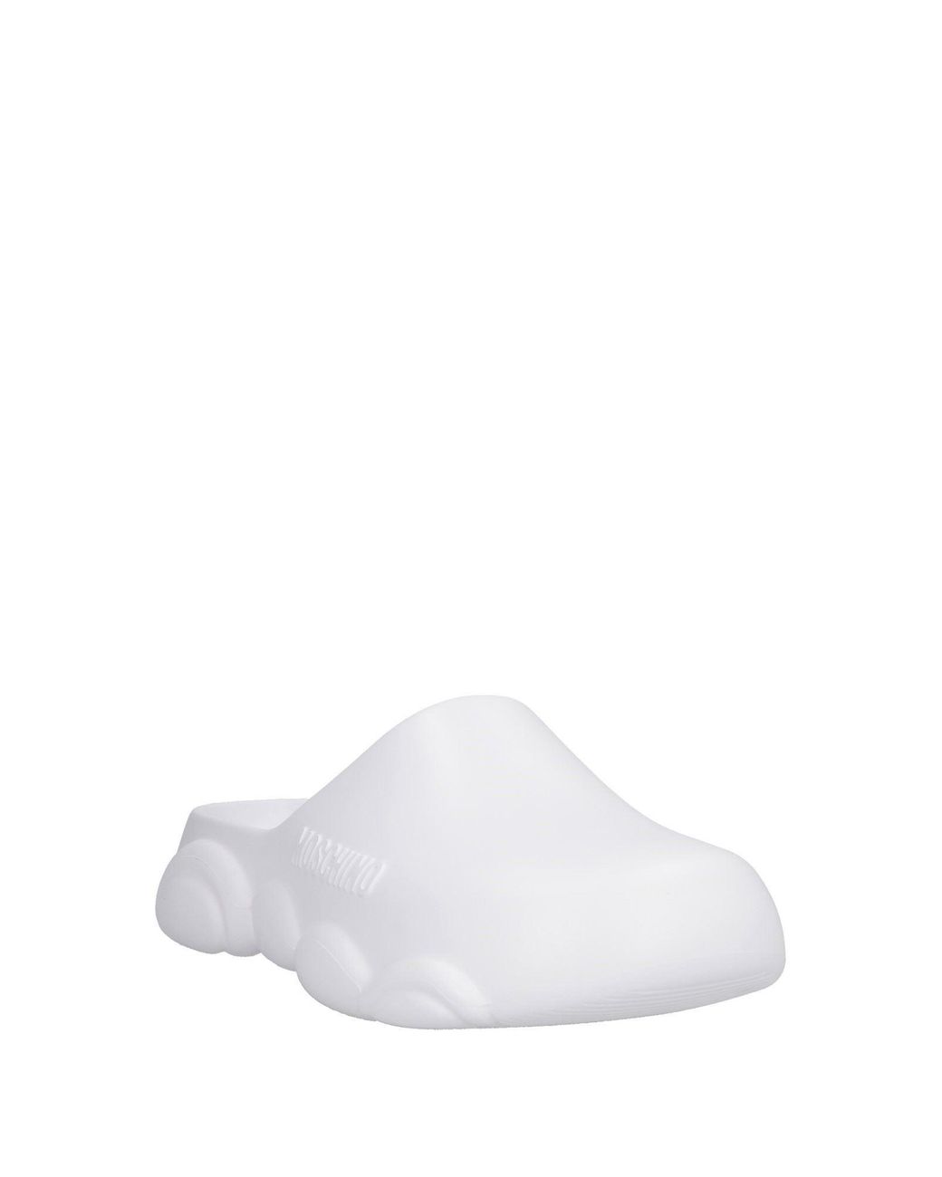 Moschino White Mules & Clogs for men