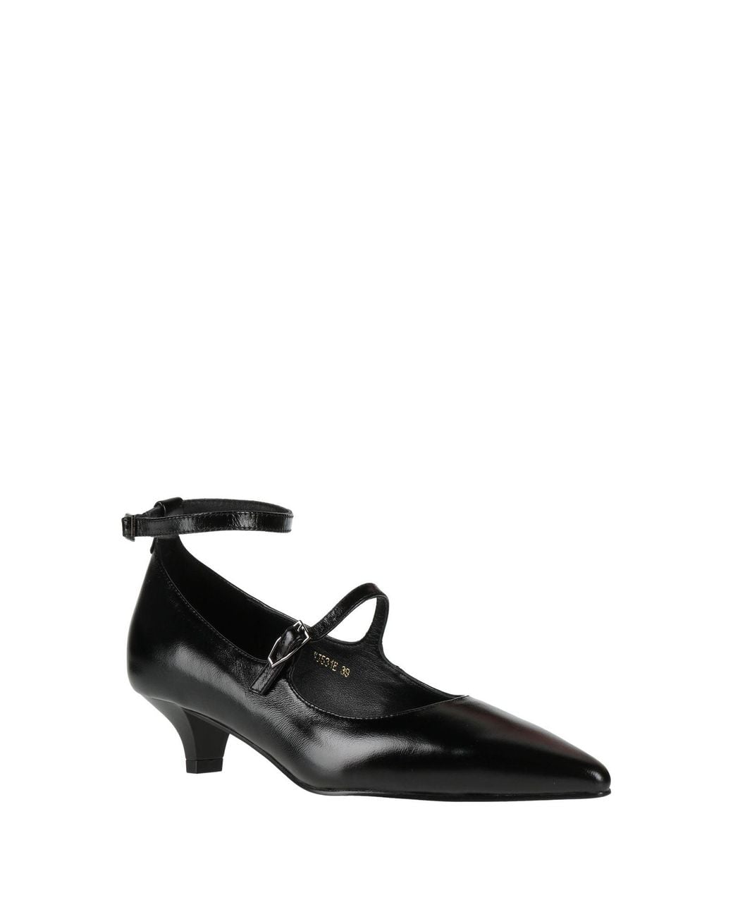Jeannot Black Pumps Leather