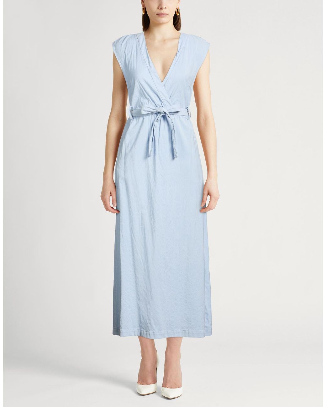 Eleventy Blue Maxi Dress