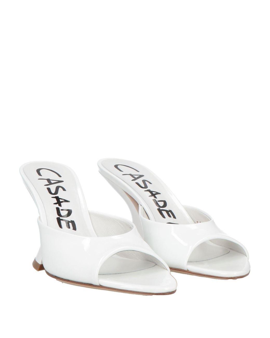 Casadei White Sandale