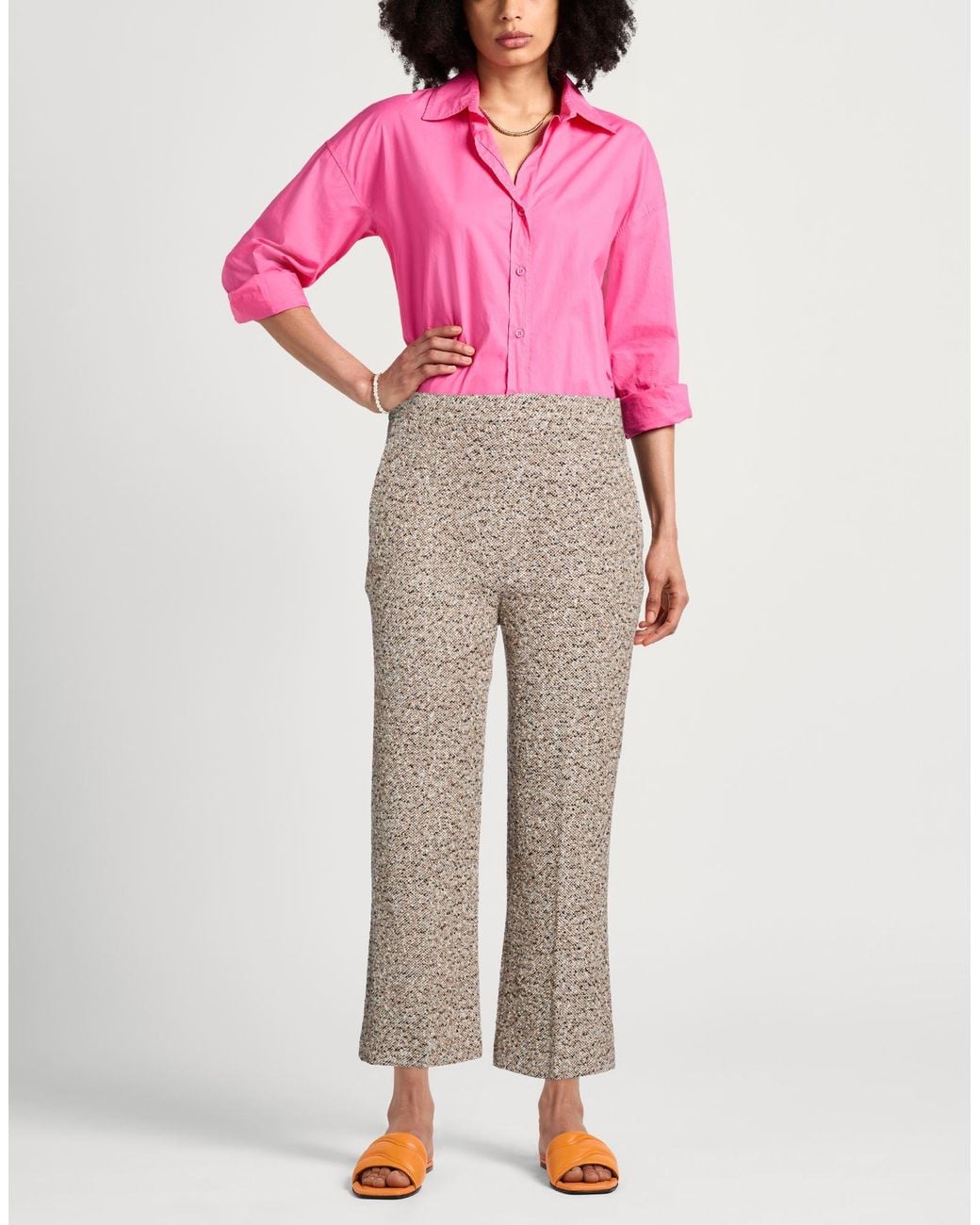 Sly010 Natural Pants Virgin Wool, Cashmere