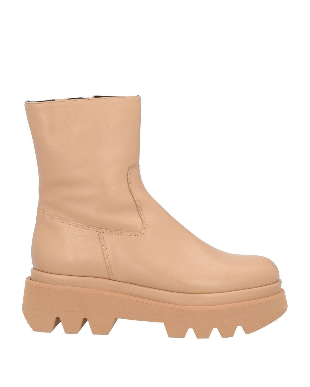 Paloma Barceló Natural Ankle Boots