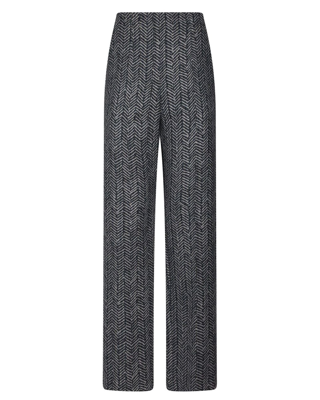Giorgio Armani Gray Pants Virgin Wool
