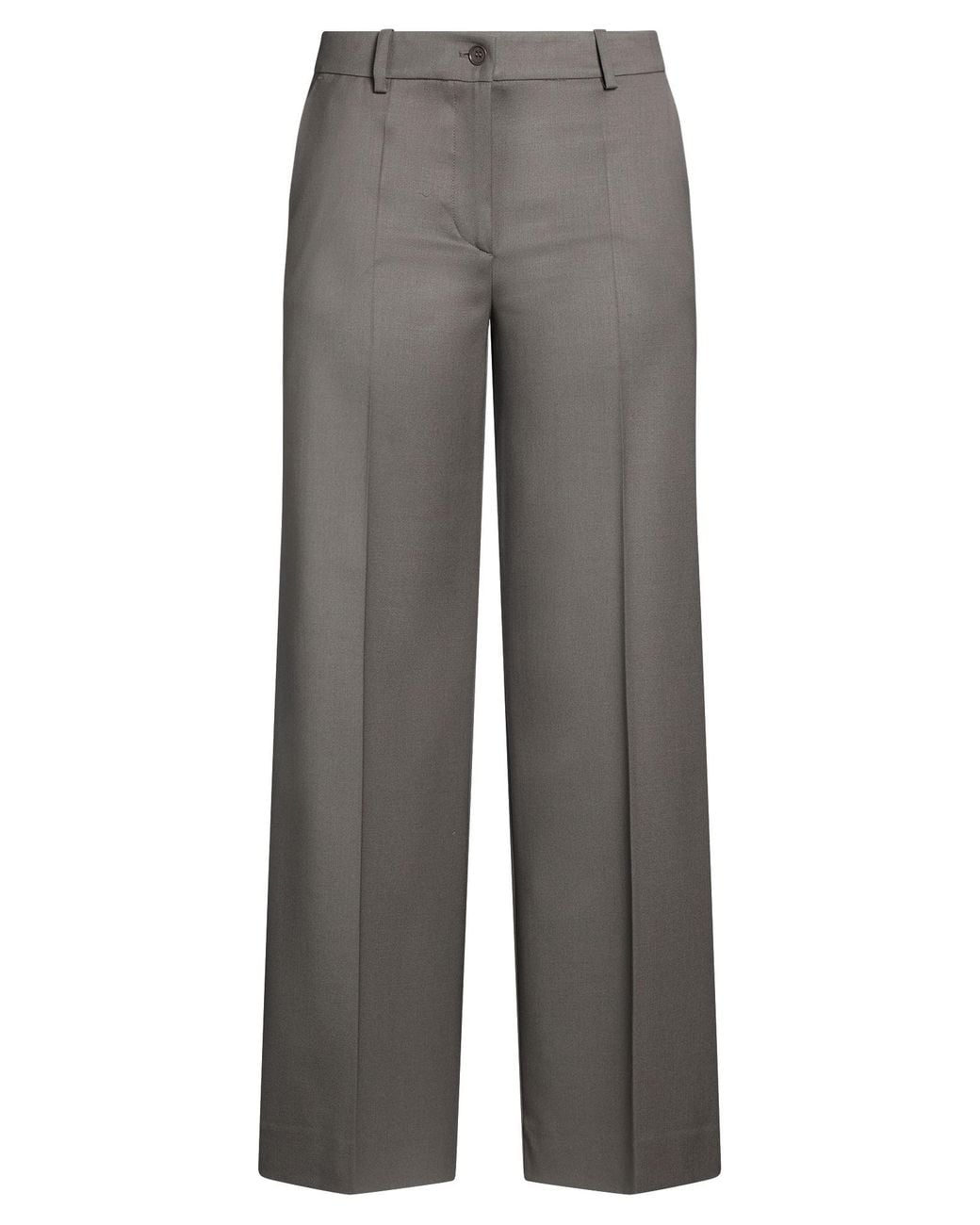 P.A.R.O.S.H. Gray Pants Virgin Wool, Elastane