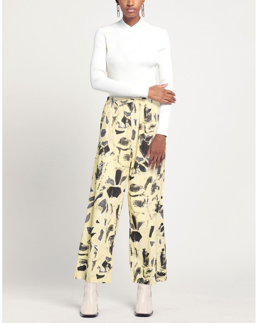 FEDERICO CINA White Pants for men