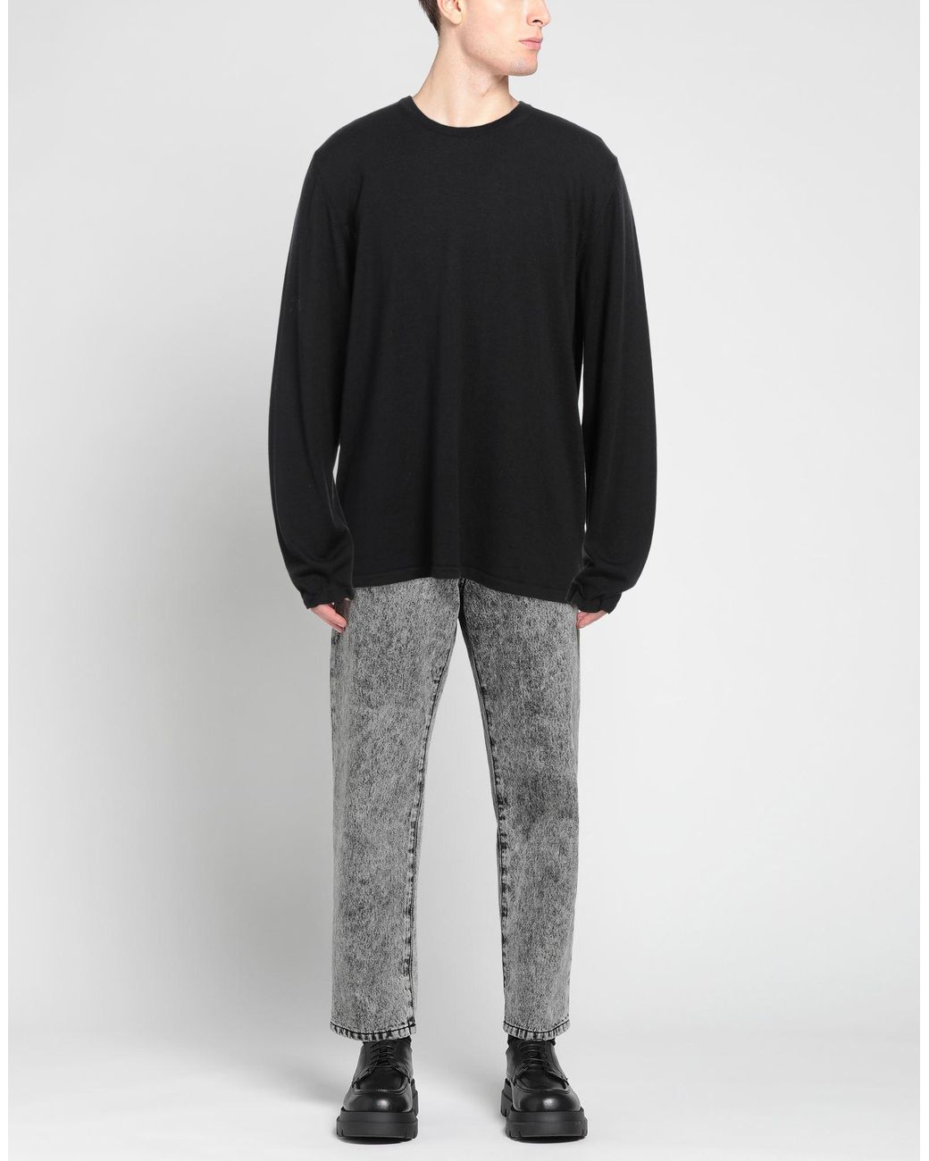 Seven Gauge Pullover in Black für Herren