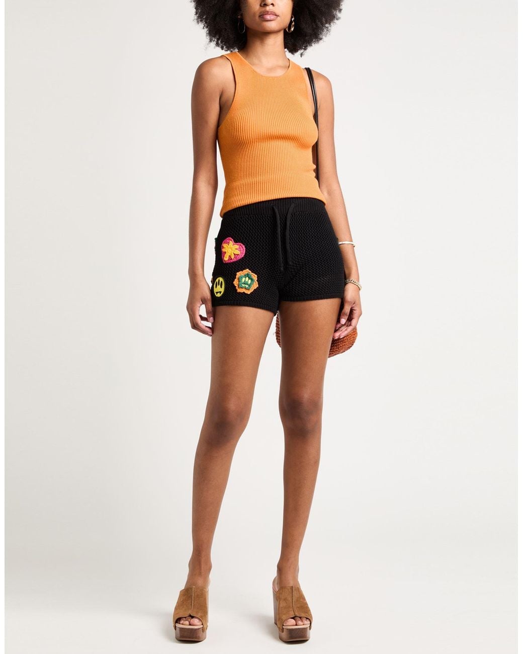 Barrow Black Shorts & Bermuda Shorts