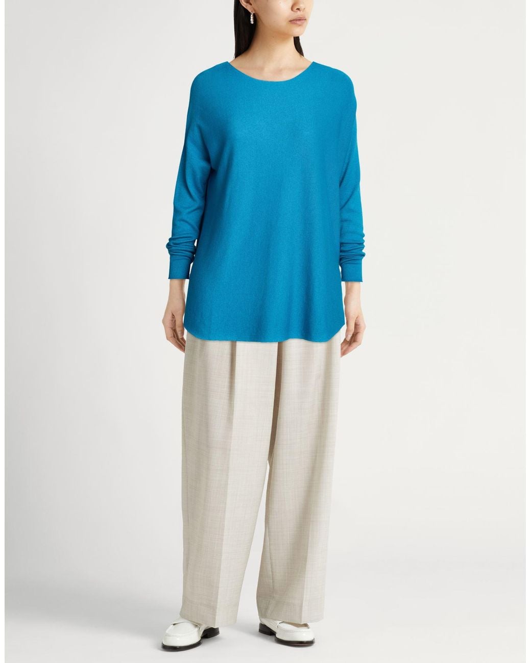 Pullover 120% Lino de color Blue