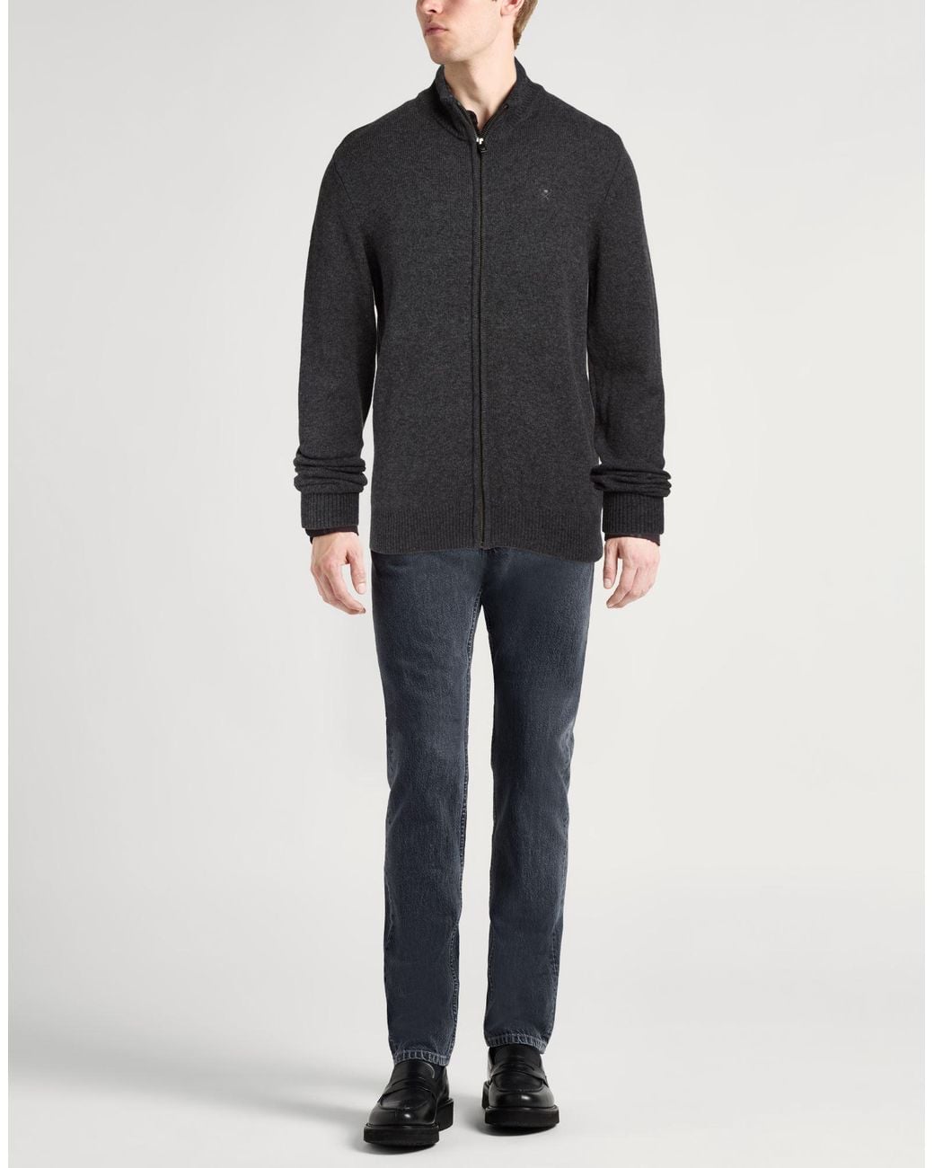 Hackett Black Cardigan for men