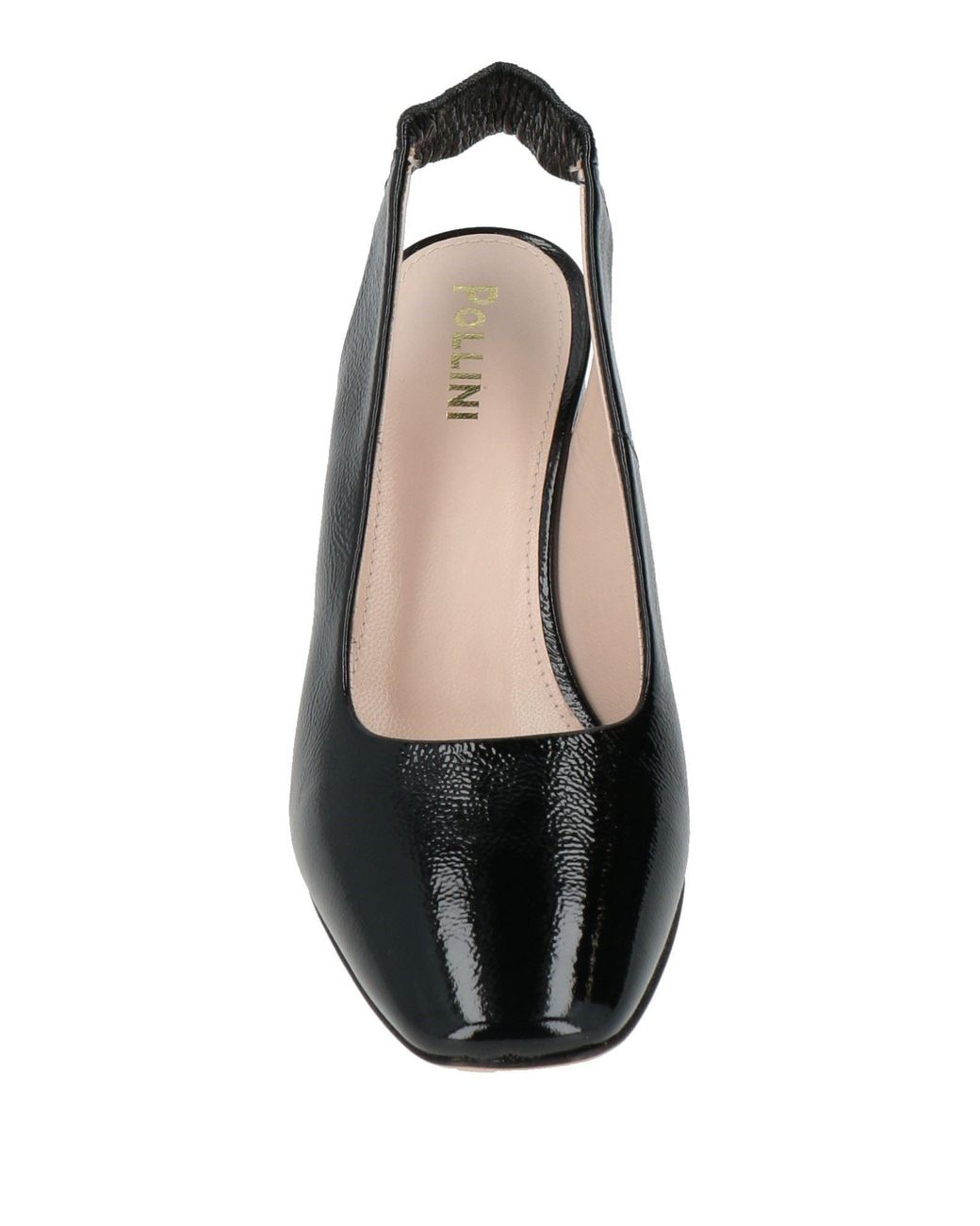 Pollini Black Pumps Leather