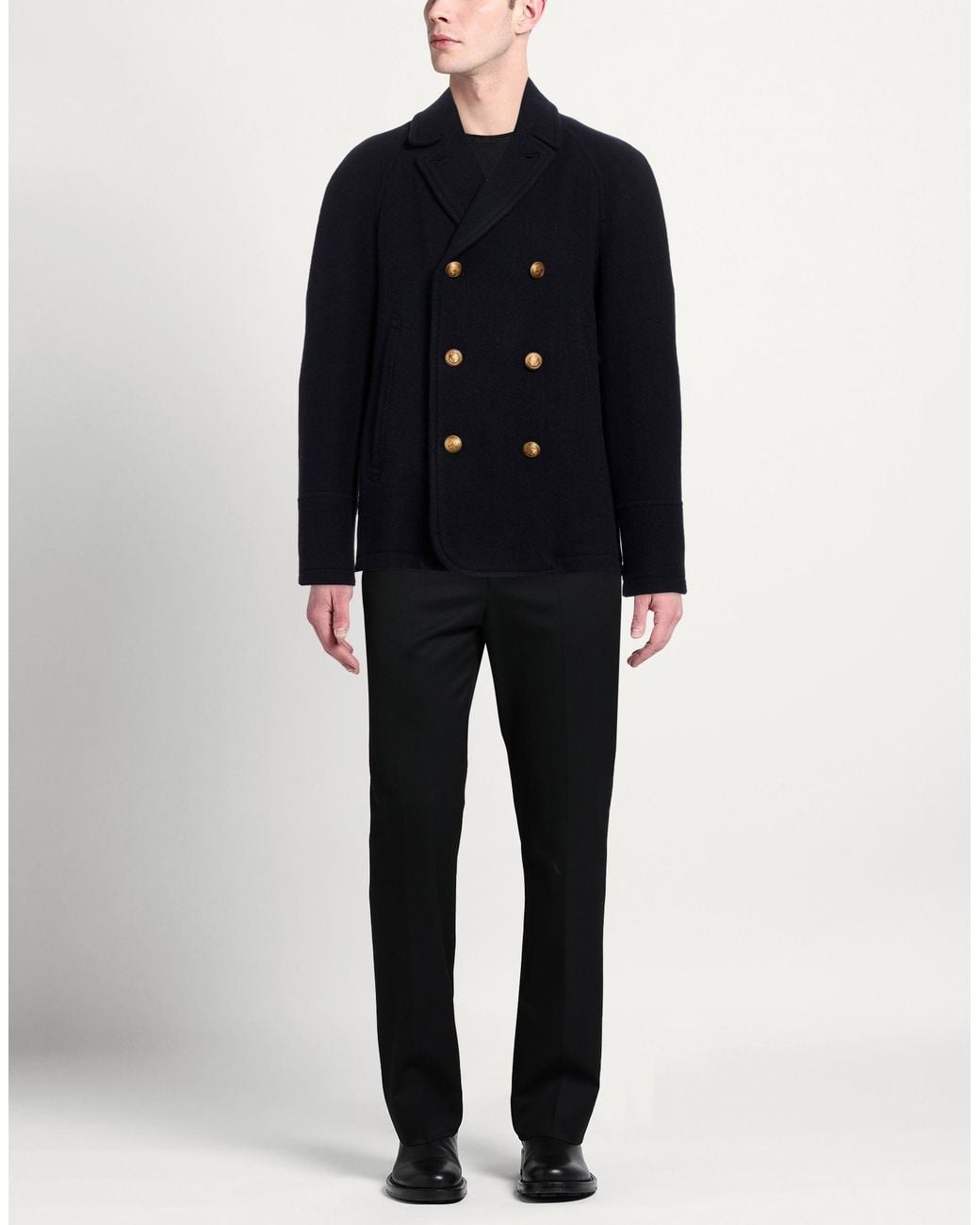 Sealup Blue Coat Wool, Polyamide for men