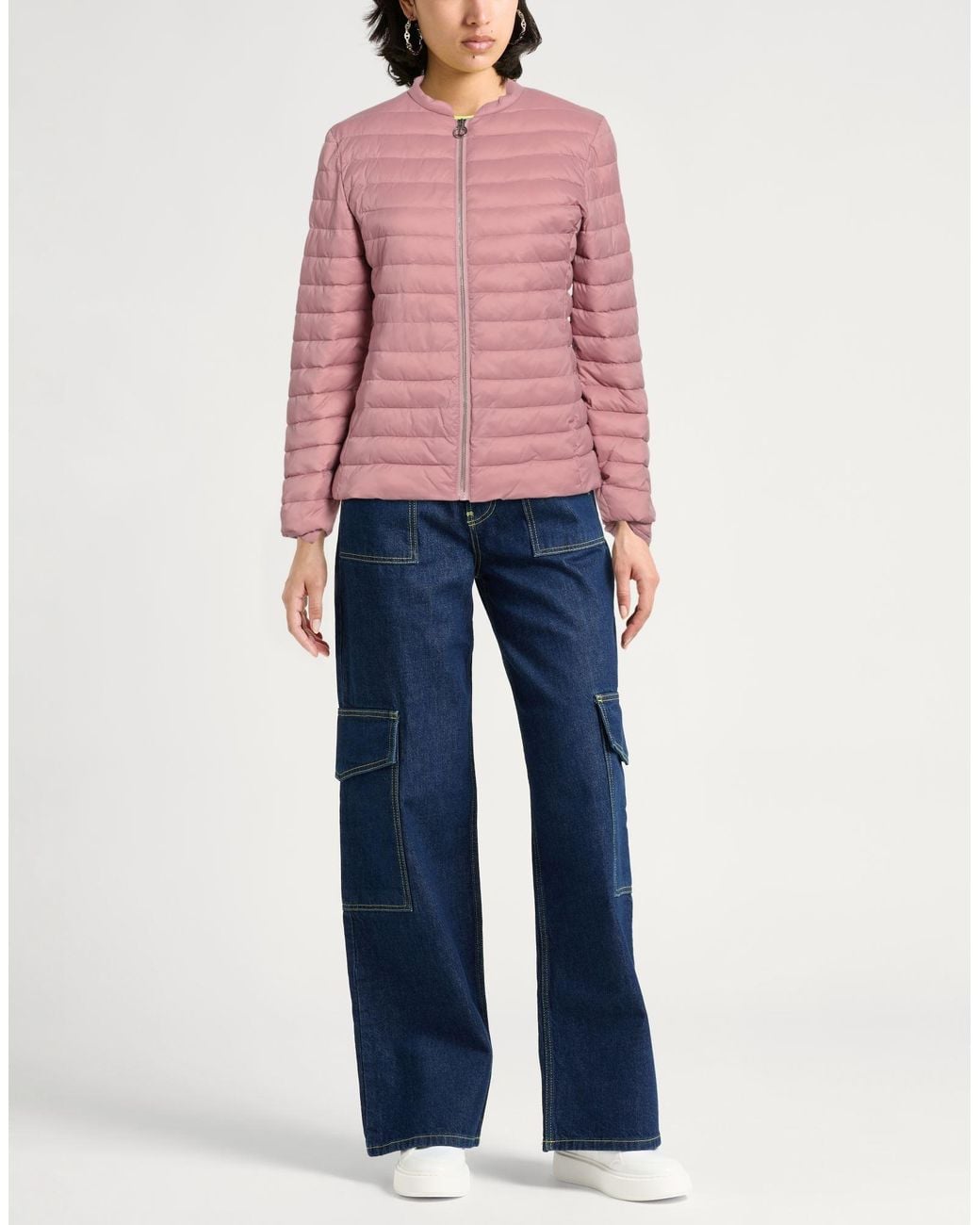 Diana Gallesi Pink Puffer Polyamide