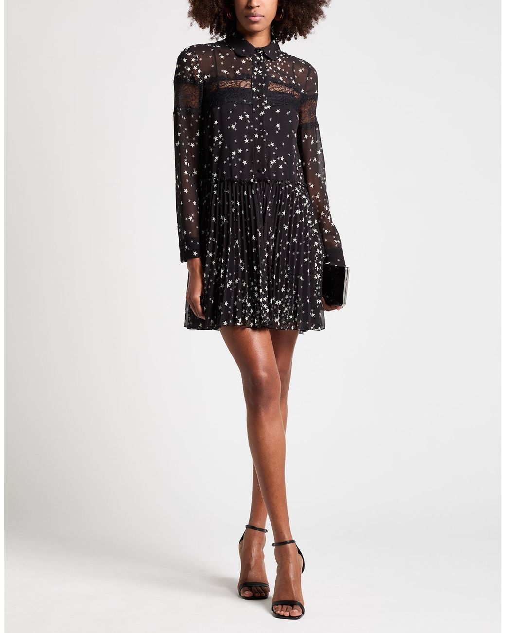 RED Valentino Black Mini Dresses