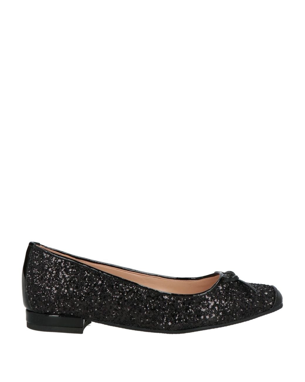 Divine Follie Black Ballet Flats