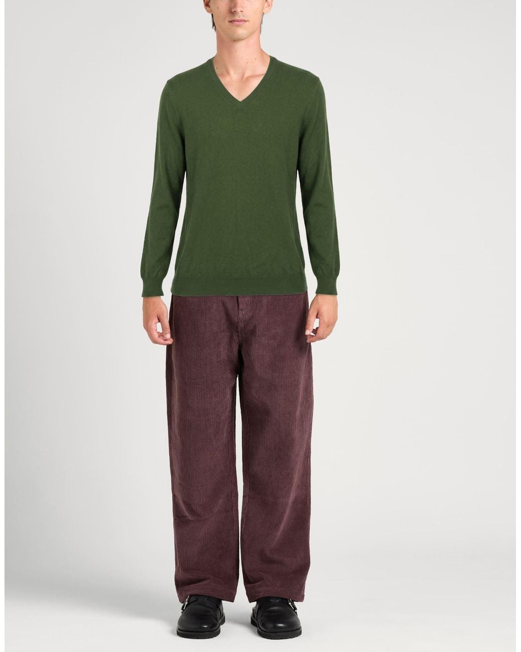 Kangra Green Sweater Wool for men