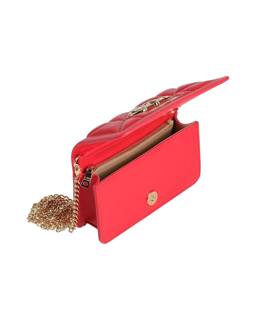 Love Moschino Red Clutches