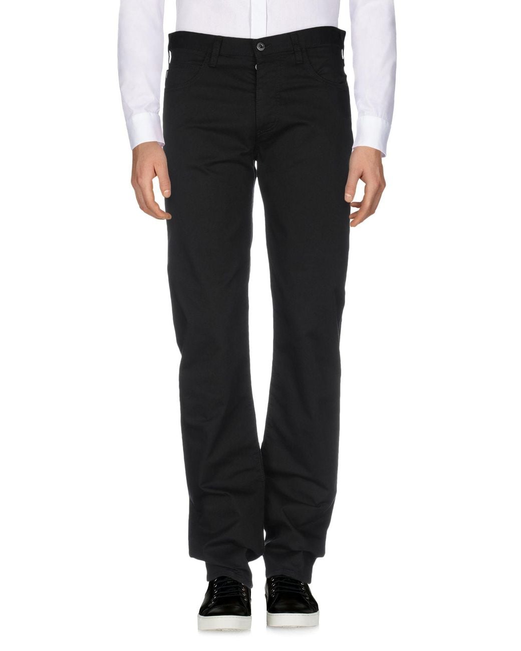 Armani Jeans Black Trouser for men