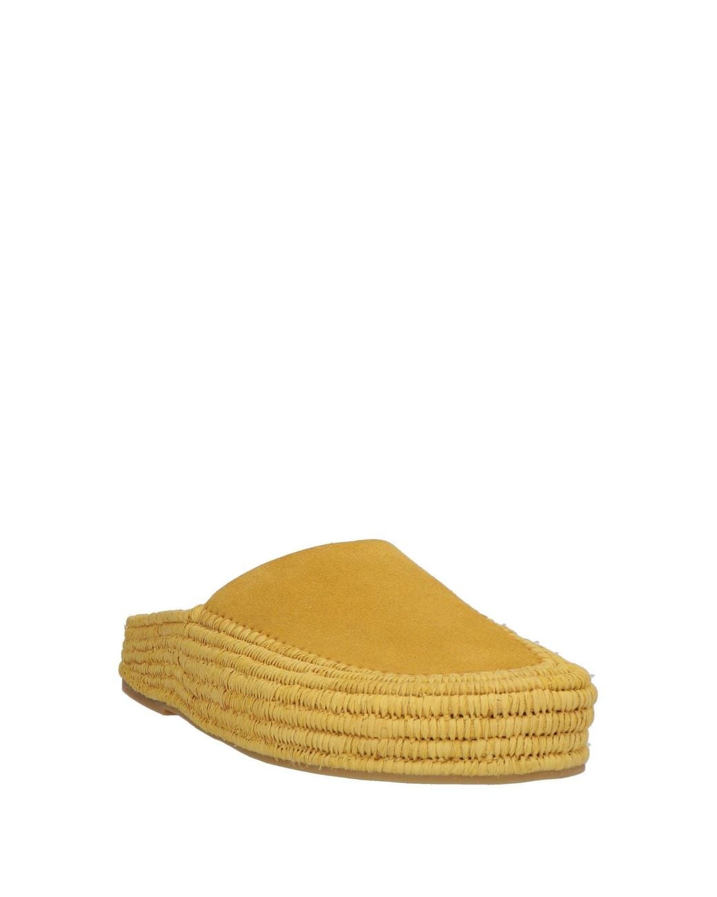 Paloma Barceló Yellow Mules & Clogs
