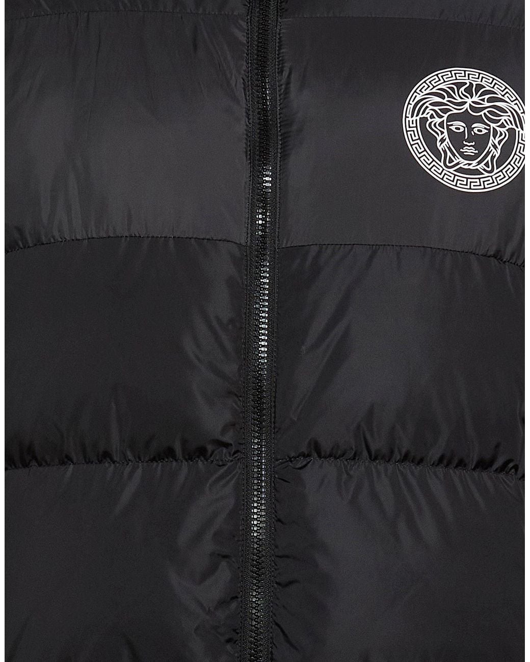 Versace Black Puffer Polyamide for men