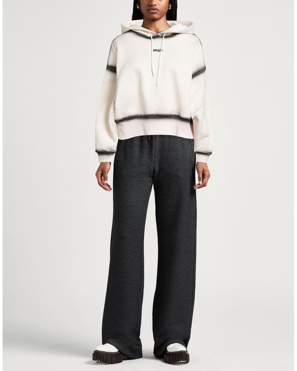 Sweat-Shirt MSGM en coloris Natural