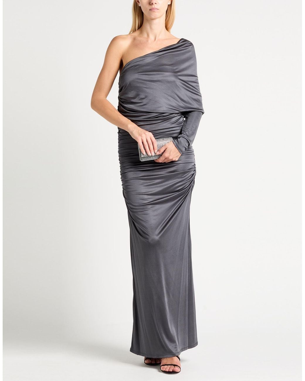 Atlein Gray Maxi Dresses