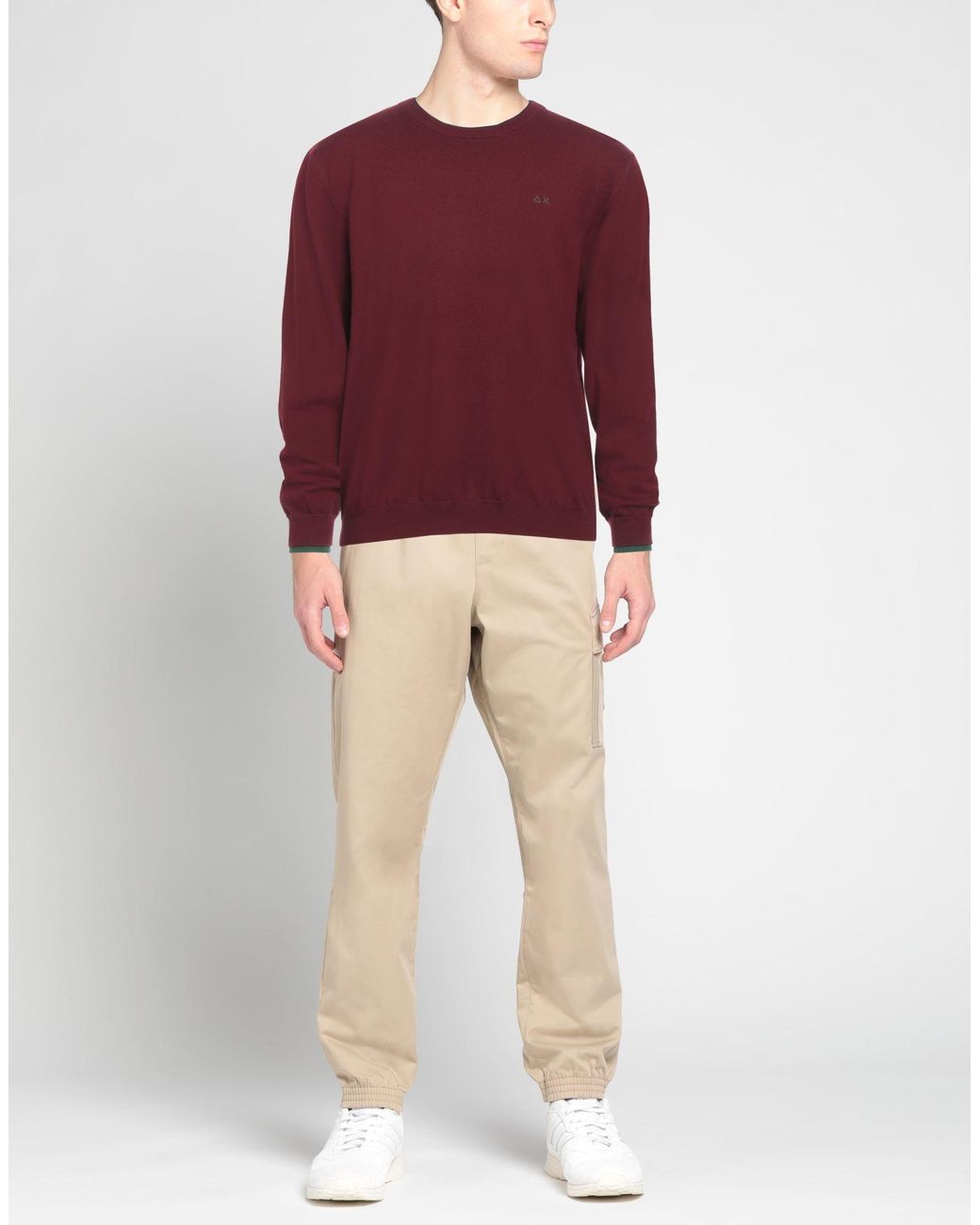 Pullover di Sun 68 in Red da Uomo