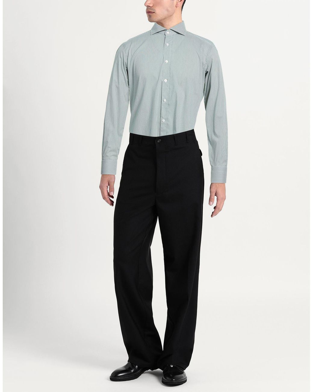 Camisa Buonamassa de hombre de color Blue