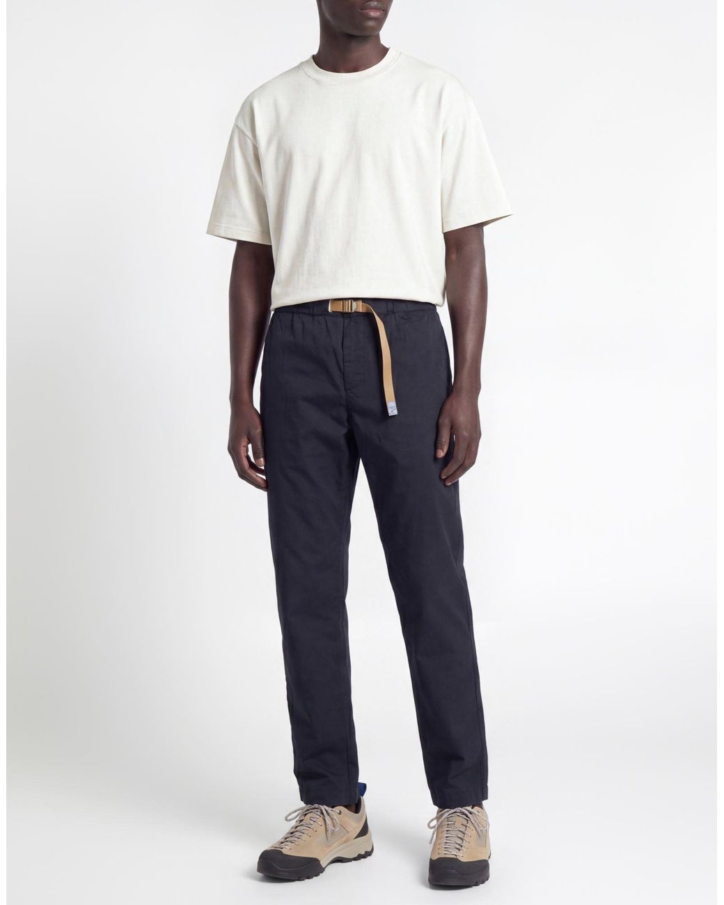 White Sand Blue Trouser for men