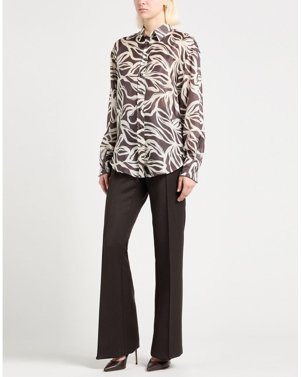 Brunello Cucinelli White Shirt Silk