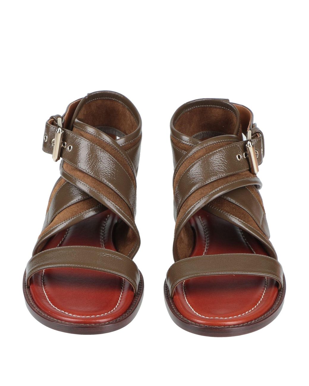 Chloé Leather Sandals | Lyst