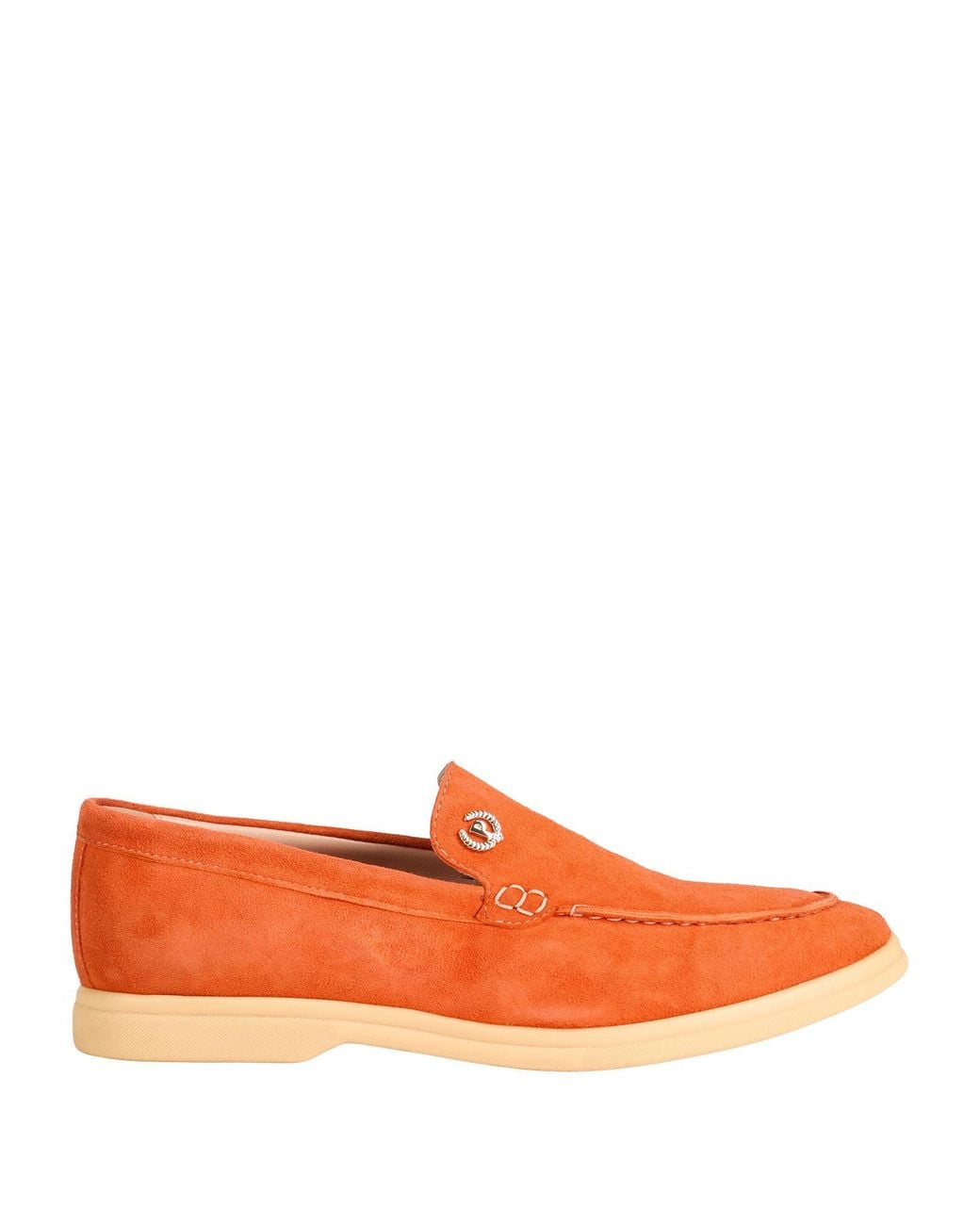 Pollini Orange Mokassin