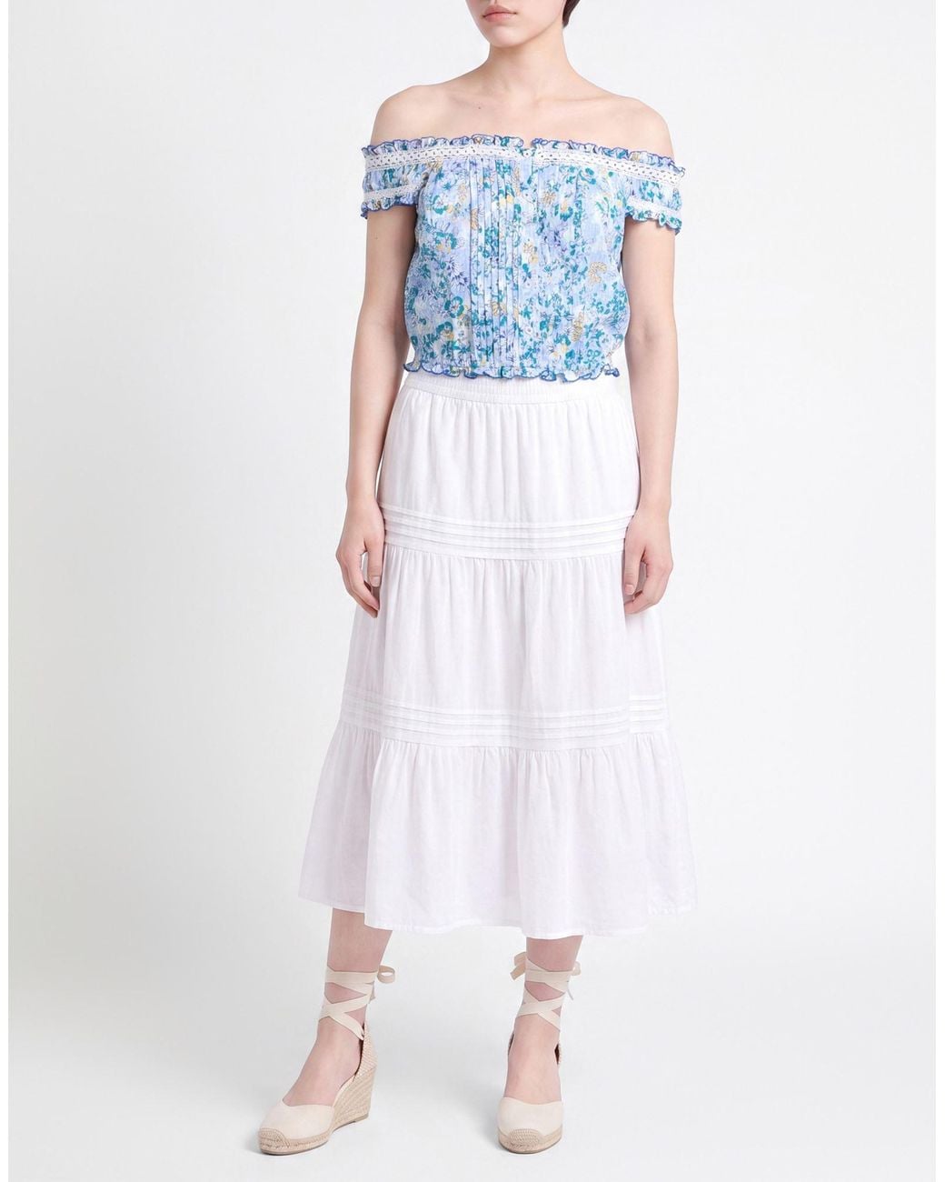 Poupette Blue Top Cotton