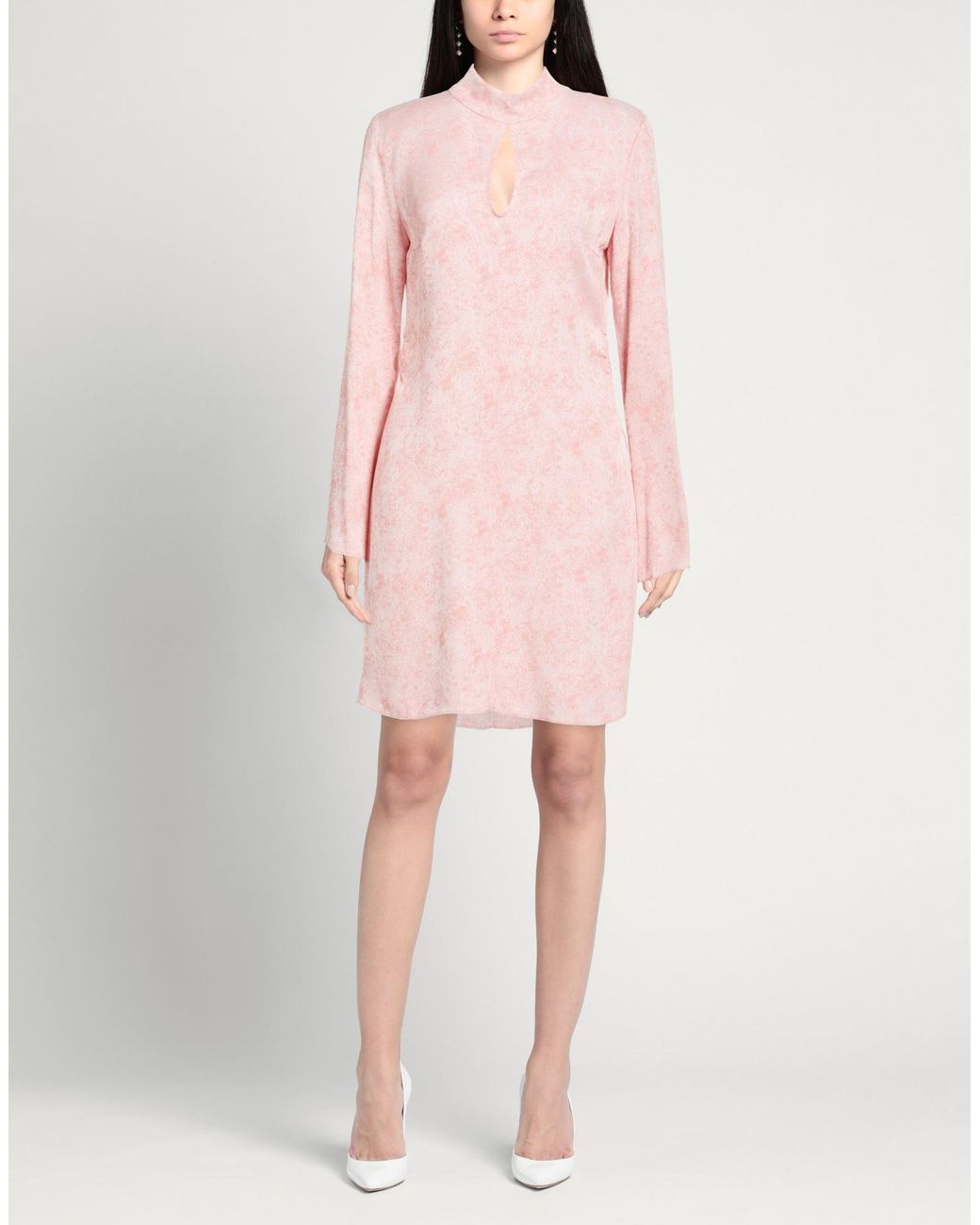 Isabelle Blanche Pink Mini Dresses