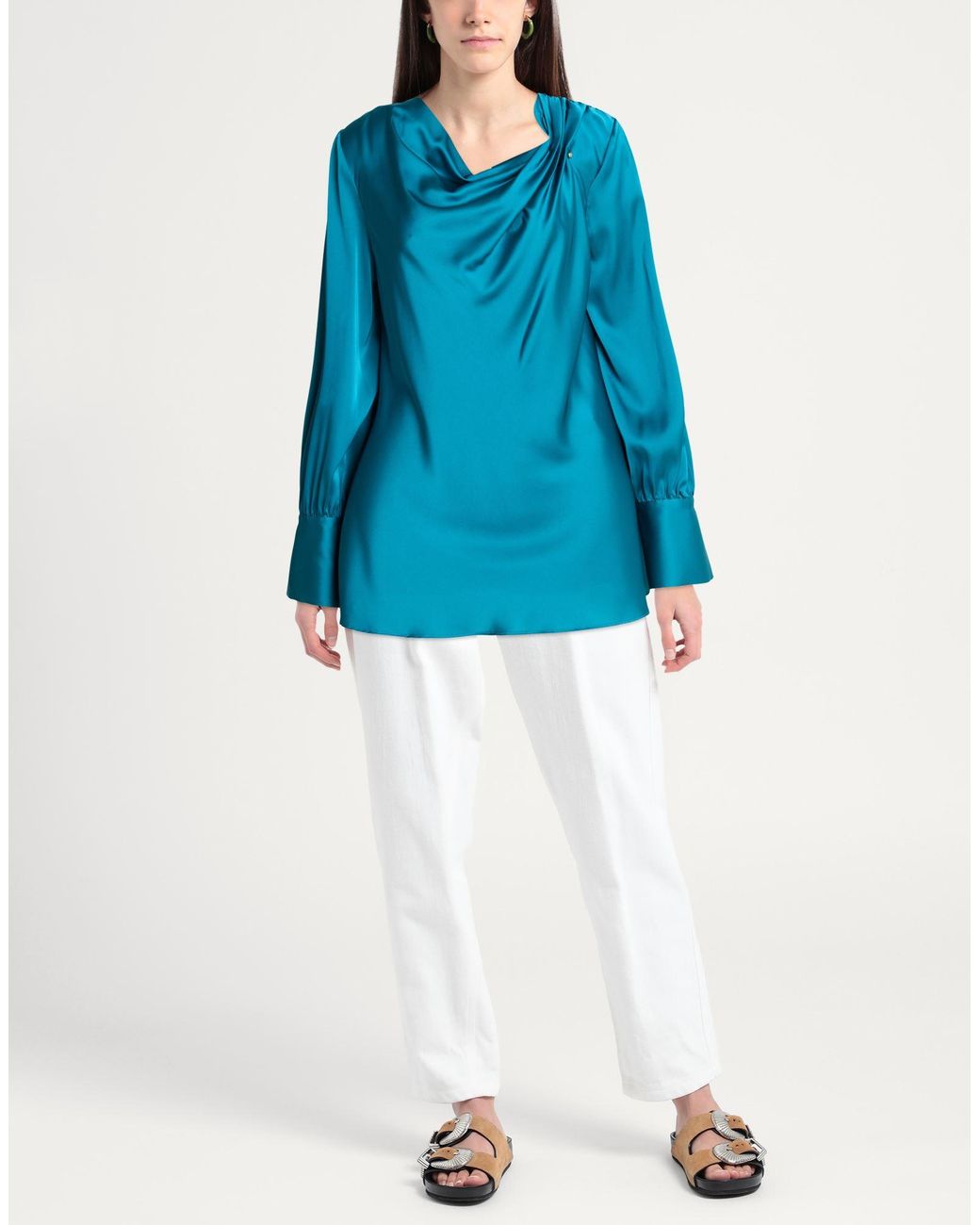 Camilla Blue Top