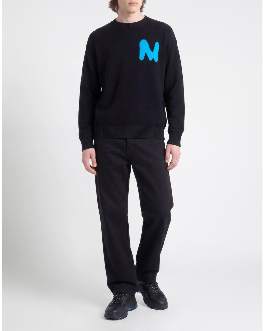 Pullover MSGM de hombre de color Blue