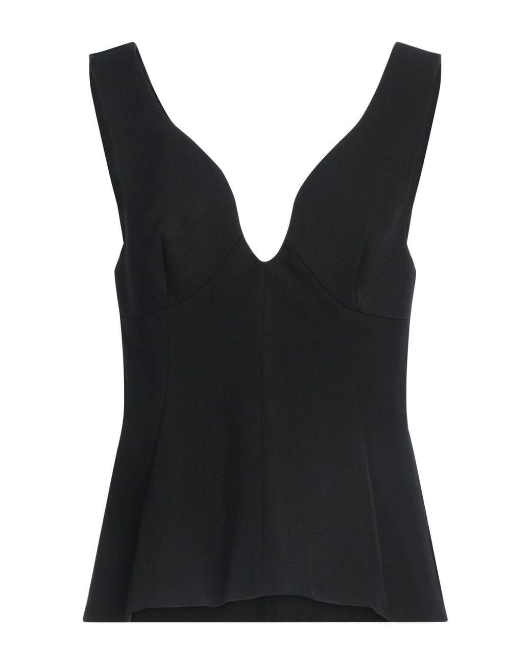 Top Jil Sander en coloris Black