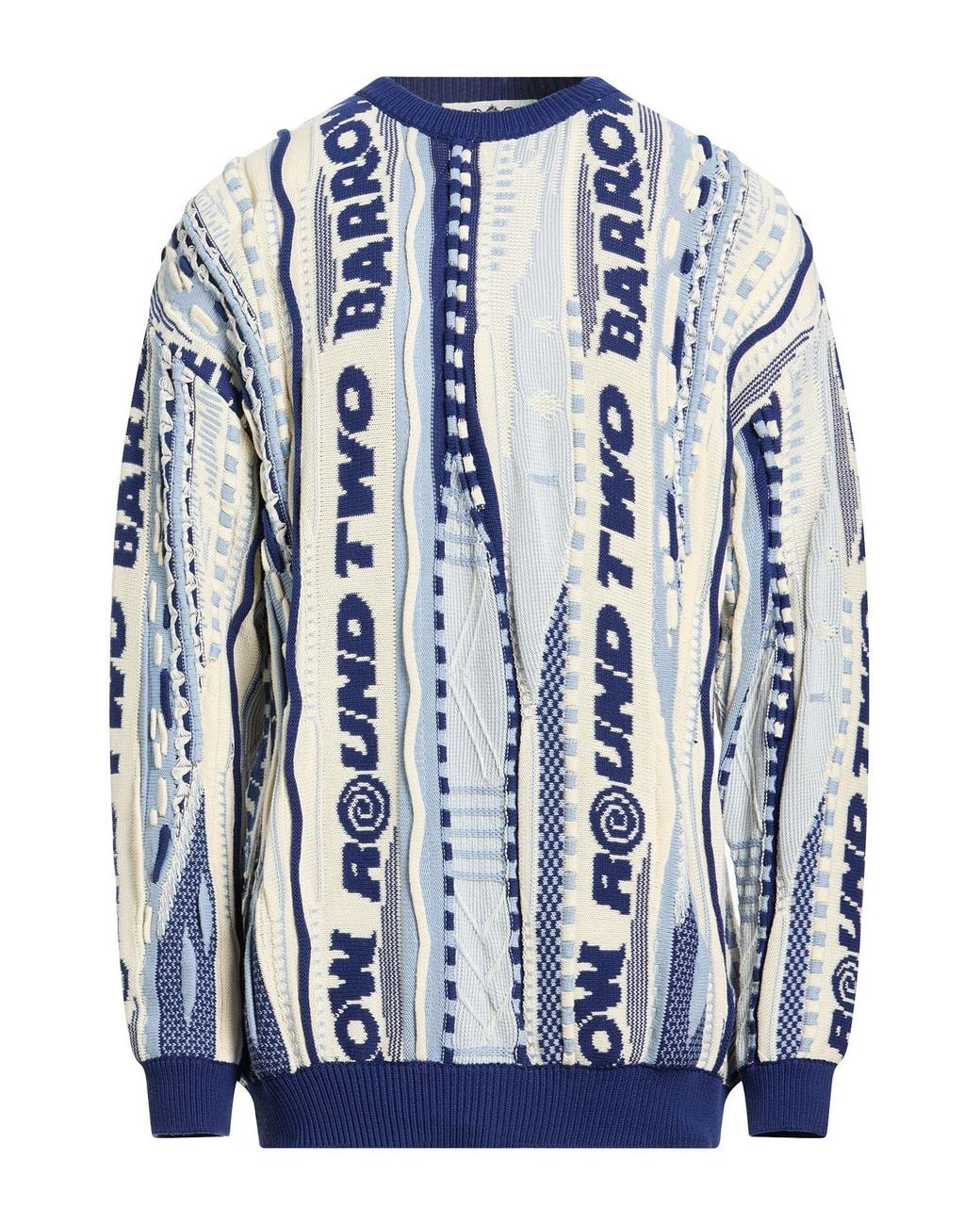 Barrow Blue Sweater Cotton for men