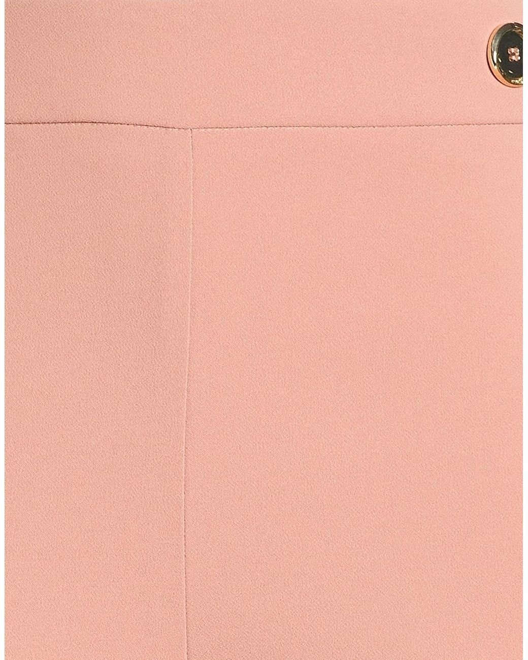 Pinko Pink Blush Pants Polyester, Elastane