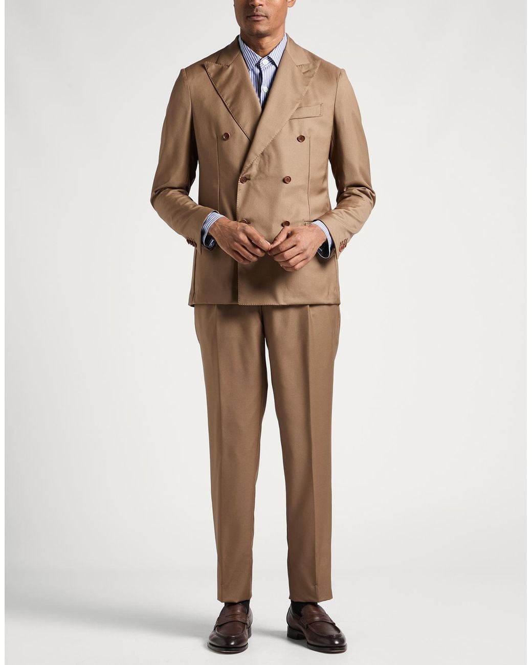 Traje De Petrillo de hombre de color Brown