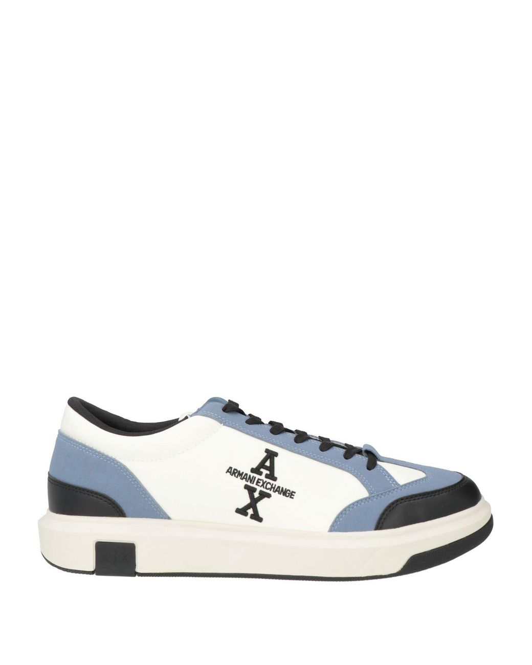 ARMANI EXCHANGE White Sneakers Polyester, Polyurethane for men