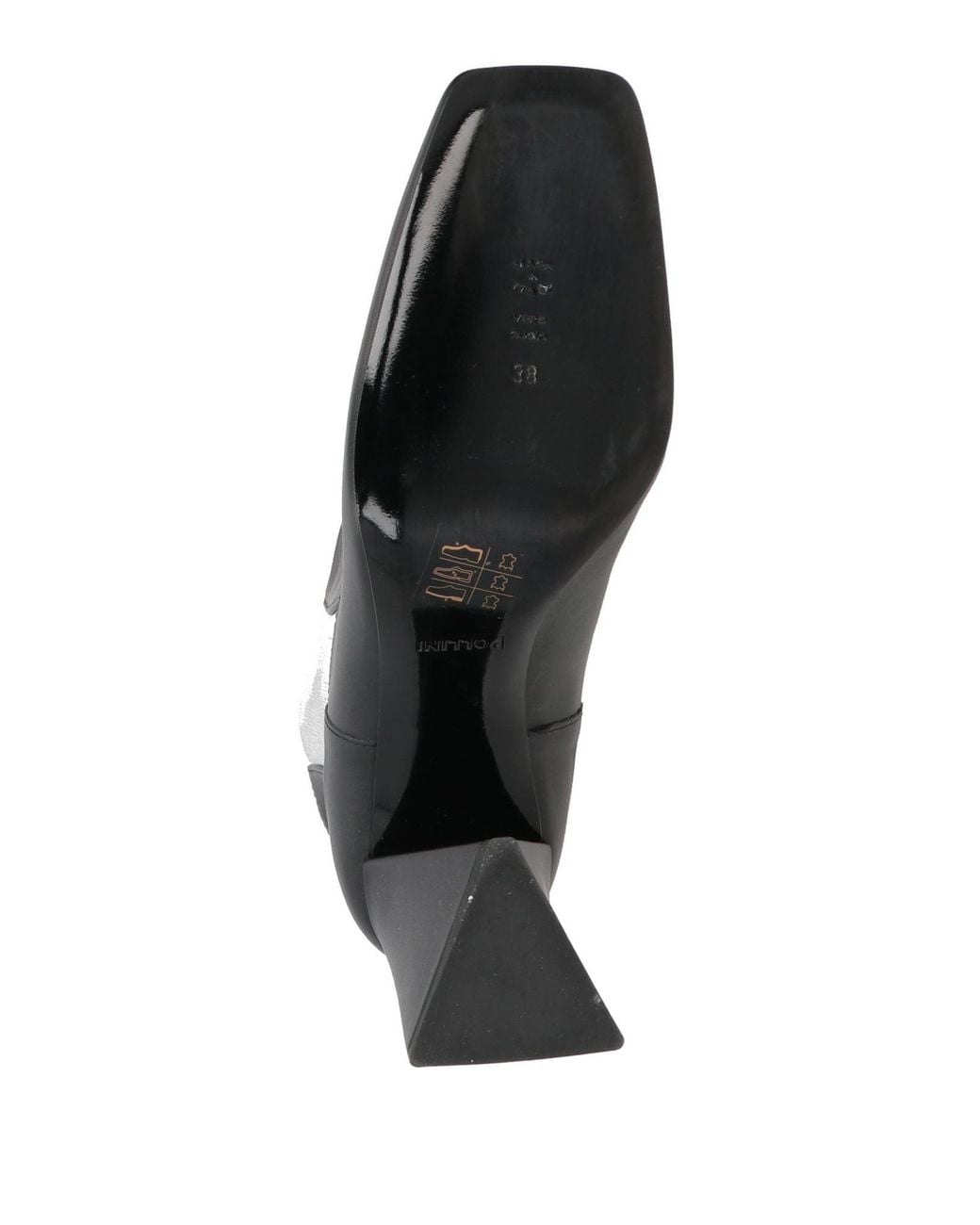Pollini Black Ankle Boots