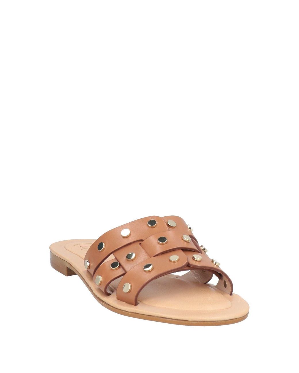 Être Cécile Pink Sandals Cowhide