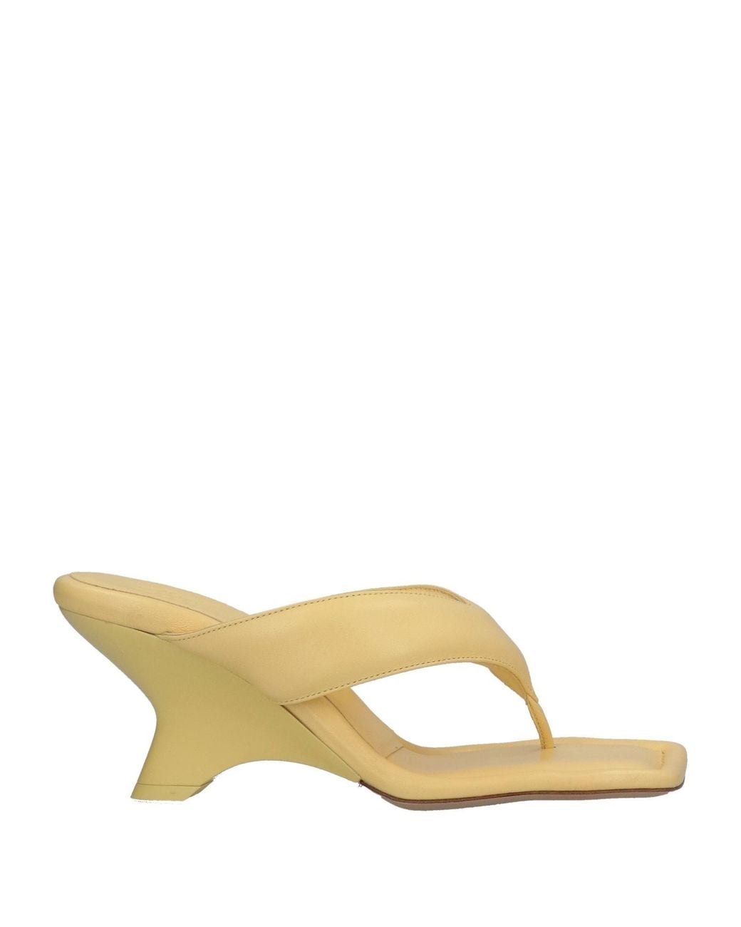 Gia Borghini Metallic Thong Sandal