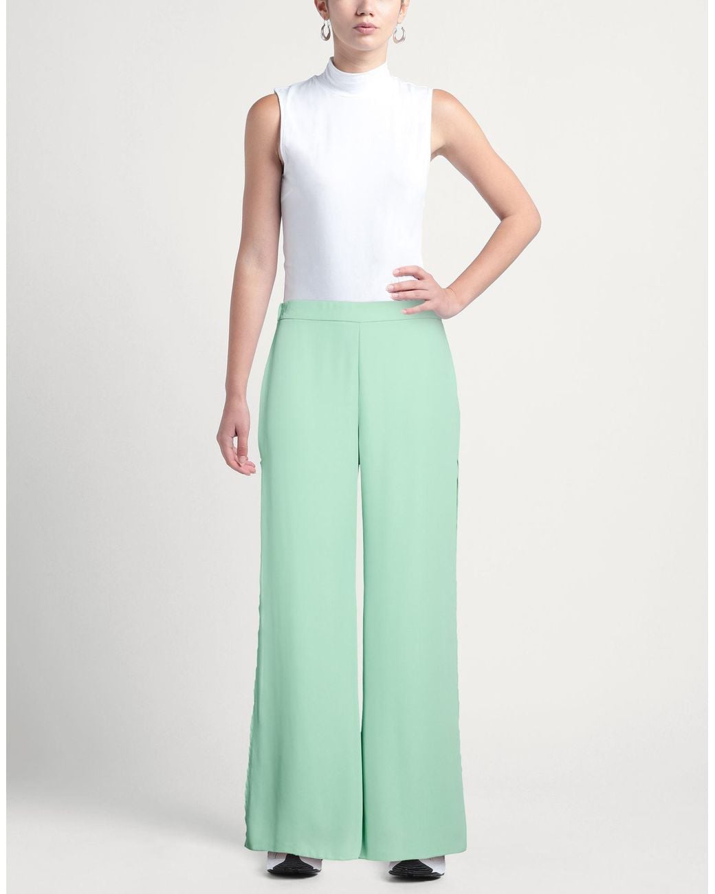 Camilla Green Pants Polyester