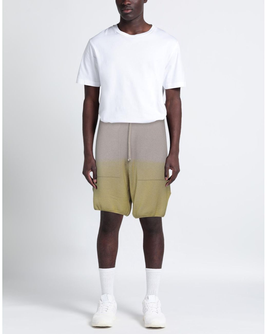 Moncler Gray Shorts & Bermuda Shorts for men