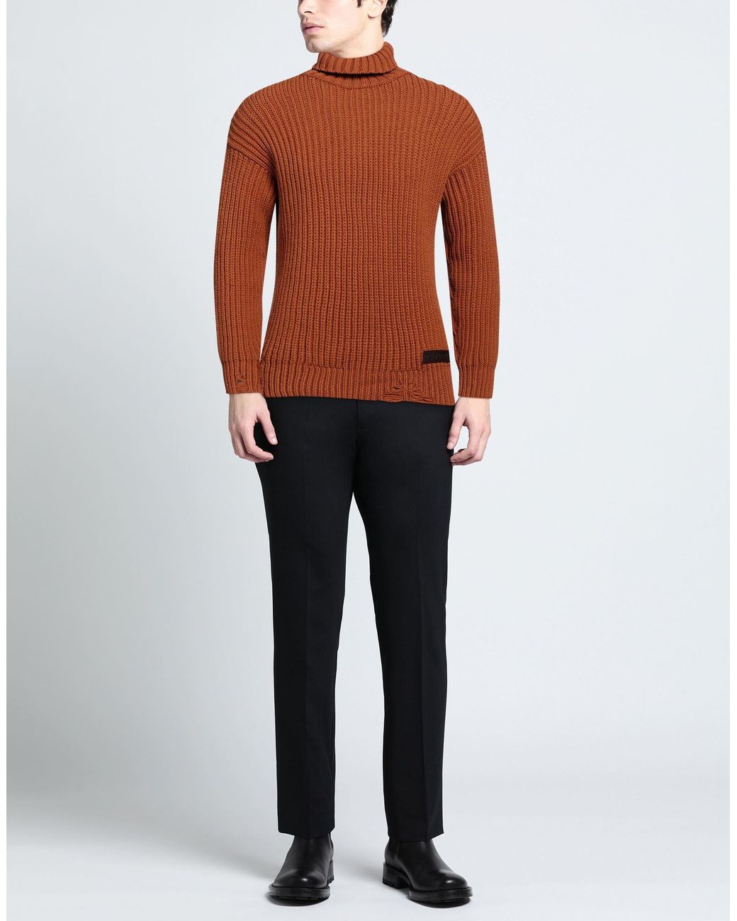 DSquared² Brown Turtleneck for men