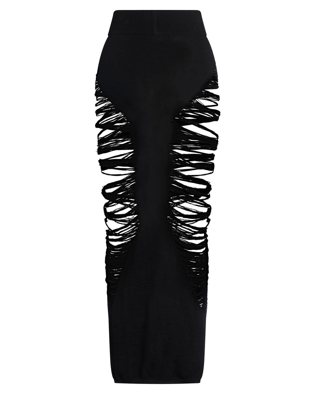 Rick Owens Black Maxi Skirt