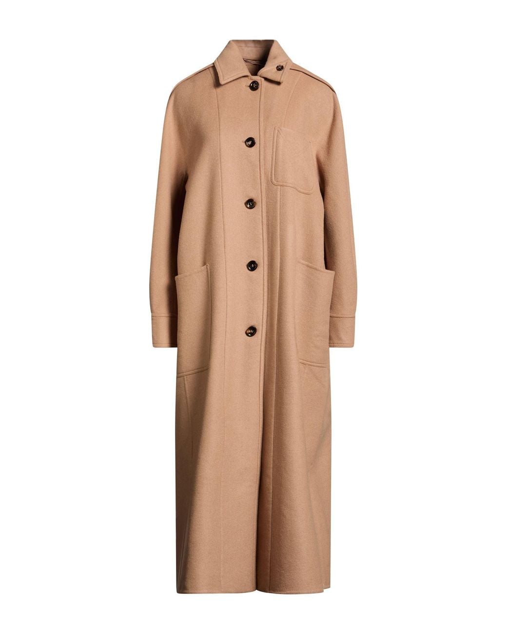 Max Mara Natural Camel Coat Wool, Cashmere