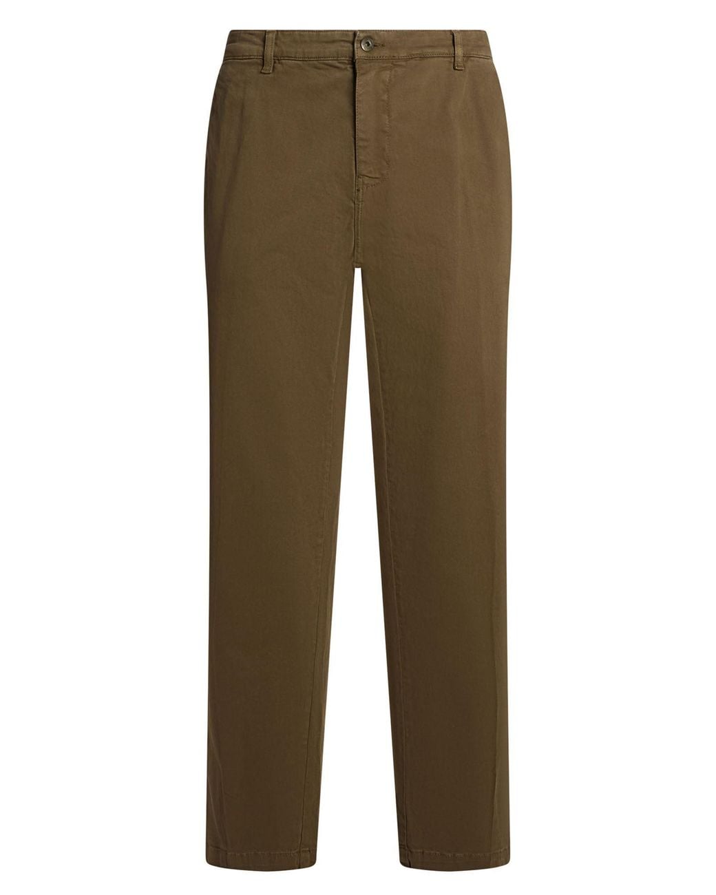 Roy Rogers Green Pants Cotton, Elastane for men